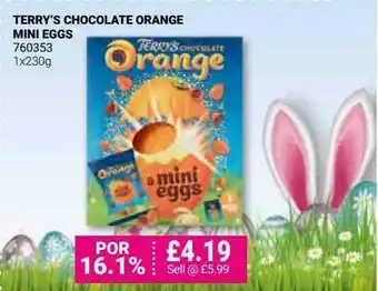 Bestway Terry's Chocolate Orange Mini Eggs offer