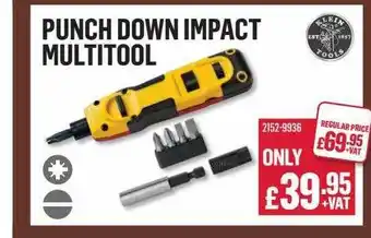 City Electrical Factors Punch Down Impact Multitool Klein Tools offer