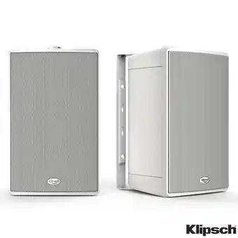 Costco Klipsch KHO-7 Indoor / Outdoor Weatherproof Speaker in White offer