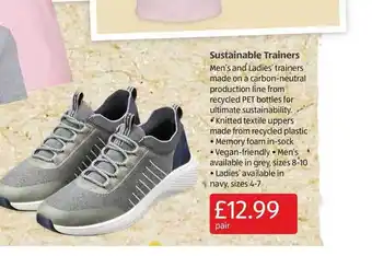 Aldi Sustainable Trainers offer