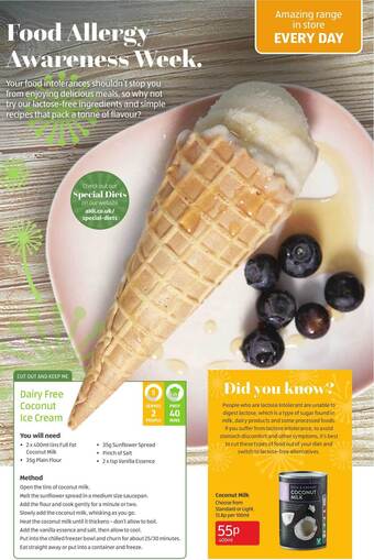 Aldi Coconut Milk offer