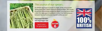 Aldi Asparagus Bundles And Asparagus Tips offer
