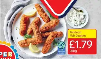 Aldi Tandoori Fish Goujons offer