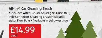 Aldi All-in-1 Car Cleaning Brush offer