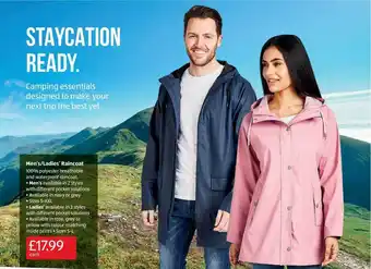 Men's-Ladies' Raincoat