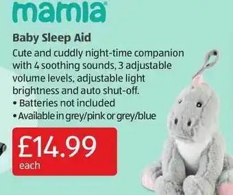 Aldi Baby Sleep Aid offer