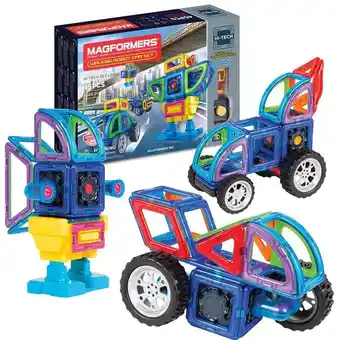 Costco Magformers 45 Piece Walking Robot Car Magnetic Construction Set - Model 709008 (3+ Years) offer