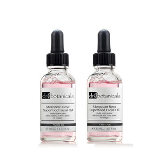 Costco Dr Botanicals Moroccan Rose Superfood Facial Oil, 2 x 30ml offer