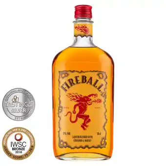 Fireball Cinnamon Whiskey, 70cl