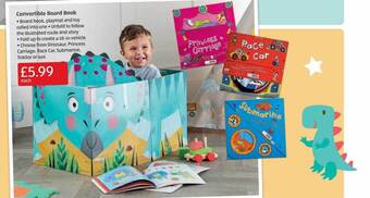 Aldi Convertible Board Book offer