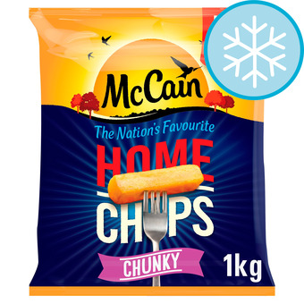 Tesco Mccain Extra Chunky Home Chips 1Kg offer