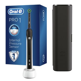 Tesco Oral-B Pro 1 Crossaction Electric Toothbrush & Case offer