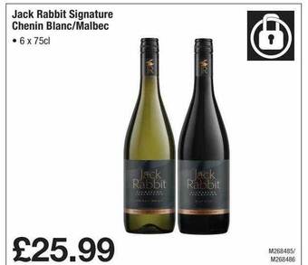 Makro Jack Rabbit Signature Chenin Blanc, Malbec offer