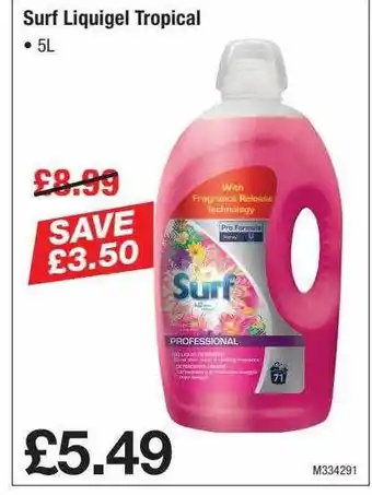 Makro Surf Liquigel Tropical offer