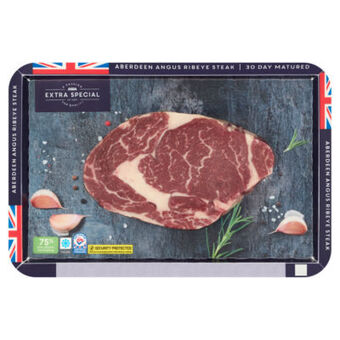 Asda ASDA Extra Special Aberdeen Angus Ribeye Steak 30 Day Matured offer