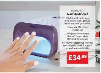 Lidl Nail Studio Set offer