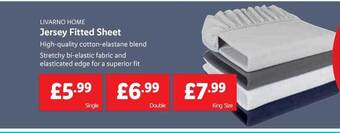 Lidl Jersey Fitted Sheet offer