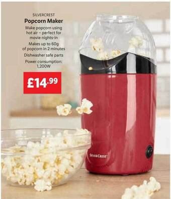 Lidl Popcorn Maker offer