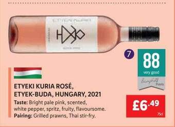 Lidl Etyeki Kuria Rosé, Etyek-buda, Hungary, 2021 offer