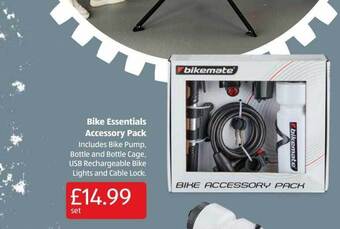 Aldi Bike Essentials Accessory Pack offer