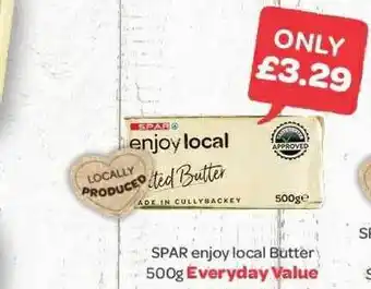 Spar Spar Enjoy Locat Butter 500g offer