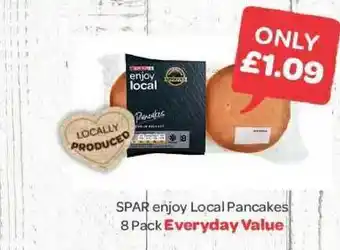 Spar Spar Enjoy Local Pancakes 8 Pack offer