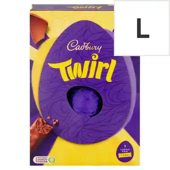 Tesco Cadbury Twirl Easter Egg 237G offer