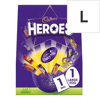 Tesco Cadbury Heroes Easter Egg 236G offer