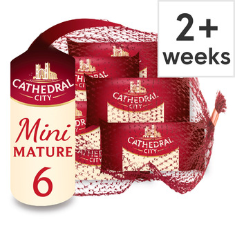 Tesco Cathedral City Mini Mature Nets 120G offer