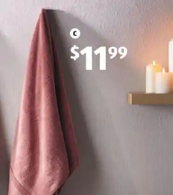 Aldi Bath Towel offer