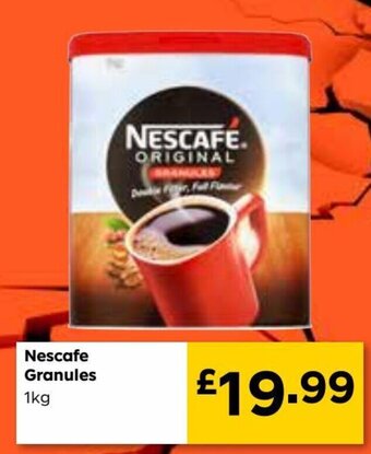 Bestway Nescafe Granules 1kg offer