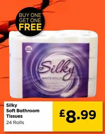 Bestway Silky Soft Bathroom Tissues 24 rolls offer