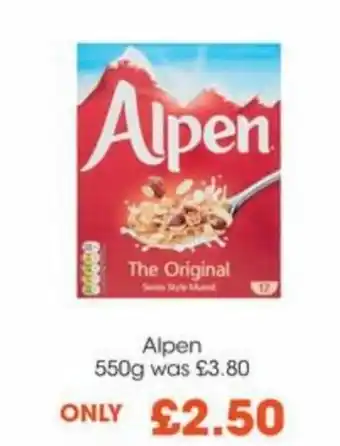 Centra Alpen 550g offer