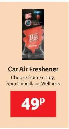 Lidl Car Air Freshener offer