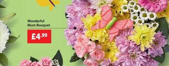 Lidl Wonderful Mum Bouquet offer