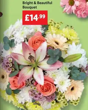 Lidl Bright & Beautiful Bouquet offer