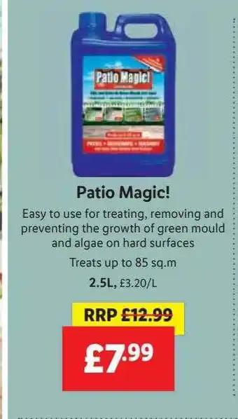 Lidl Patio Magic! offer