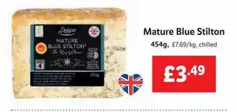 Lidl Mature Blue Stilton offer
