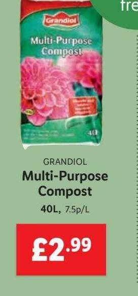 Lidl Grandiol Multi-purpose Compost offer