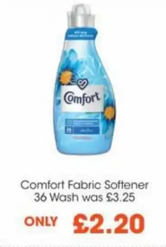 Centra Comfort Fabric Softener 36 Wash offer
