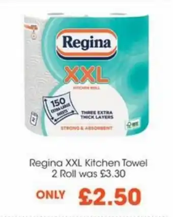 Centra Regina XXL Kitchen Towel 2 roll offer