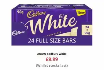 Farmfoods Cadbury White offer