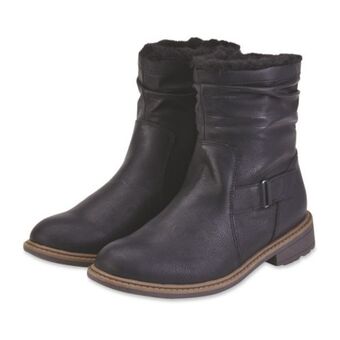Aldi Ladies' black snug boots offer