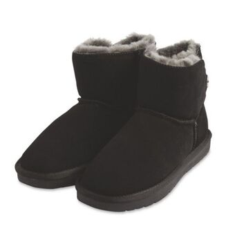 Aldi Avenue black lambskin boots offer