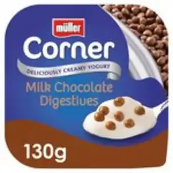 Morrisons Muller corner vanilla yogurt with chocolate digestive biscuits offer