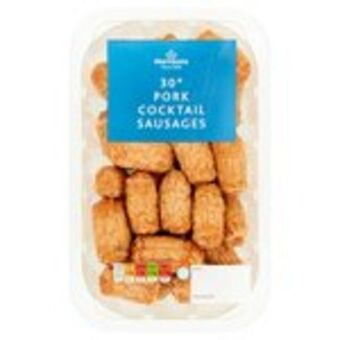 Morrisons Morrisons pork cocktail sausages 30 pack offer