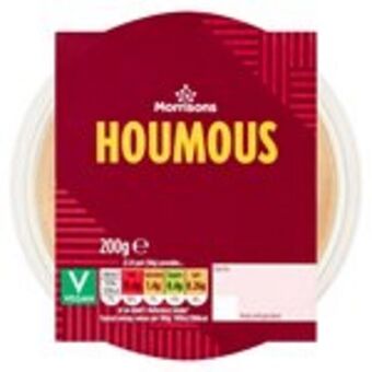 Morrisons Morrisons classic houmous offer