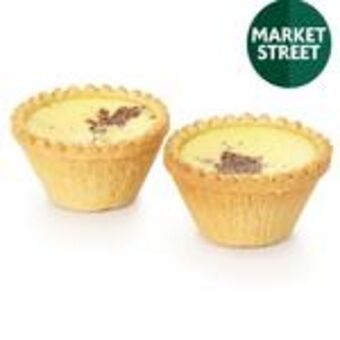 Morrisons Market street egg custard tarts offer