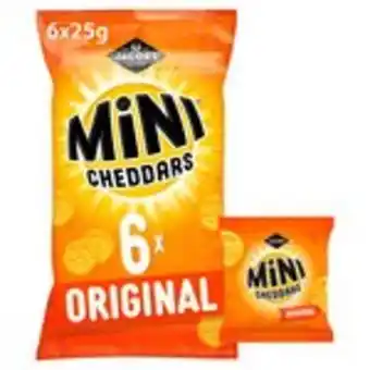 Morrisons Jacob's mini cheddars 6 original offer