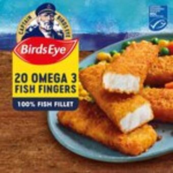 Morrisons Birds eye 20 fish fingers omega 3 offer